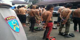 Aksi Pungli di Belawan, 111 Preman Dibekuk