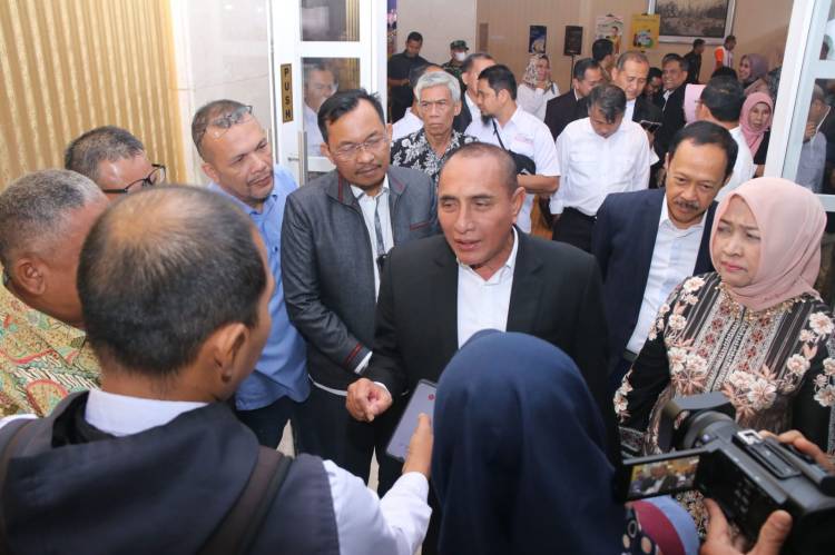 Gubsu Minta Ada &lsquo;Crash Program&rsquo; Tangani Kebersihan Kota Medan Sambut HPN 23
