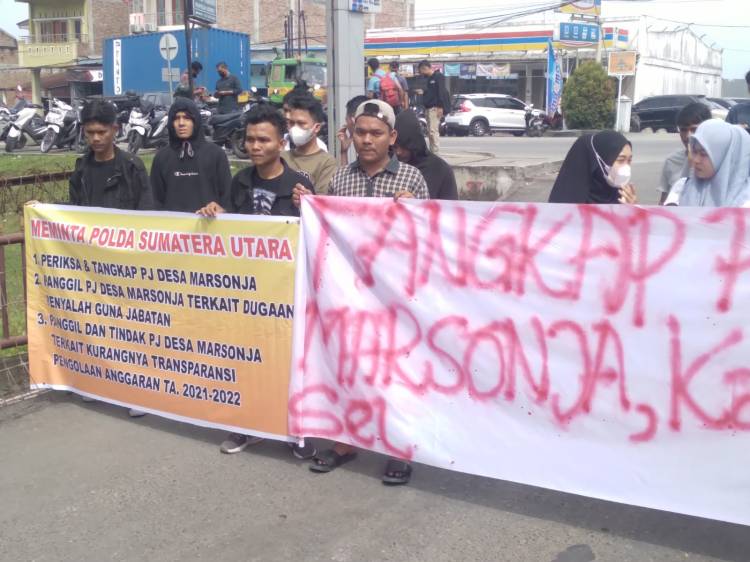 Diduga Salah Gunakan Jabatan dan Pungli, GMPET Desak Poldasu Serta Kejatisu Segera Periksa Pj Kades Marsonja