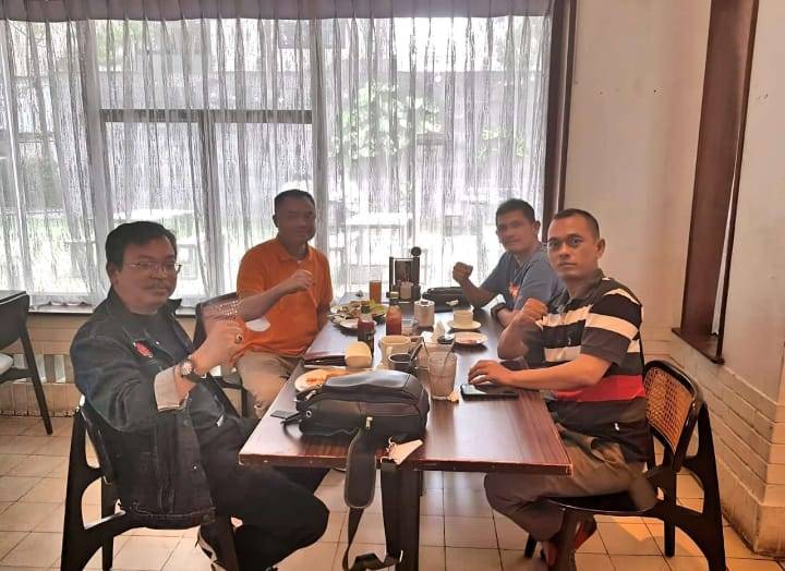 Direktur PT PSU bersilaturahmi dengan Ketua PWI Sumut