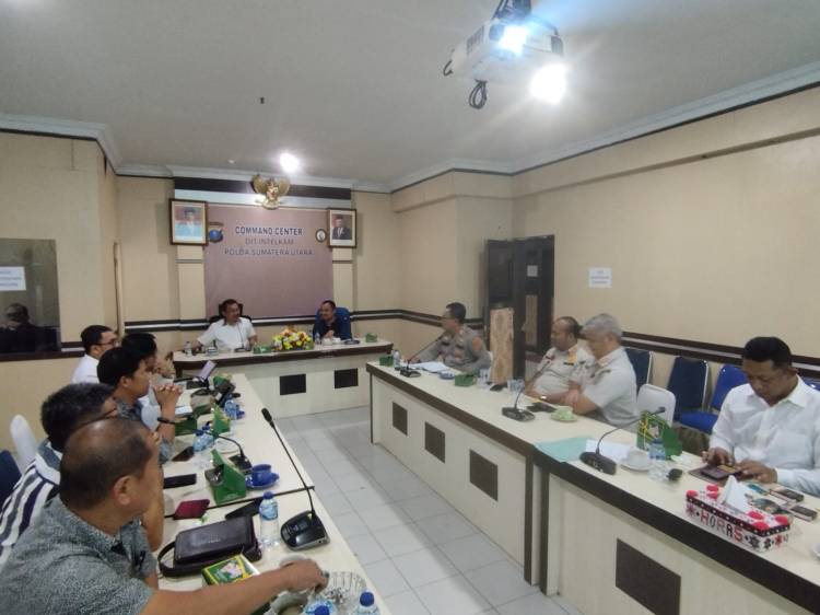 PWI-Poldasu Koordinasi Amankan HPN 2023
