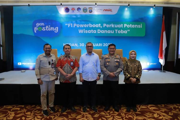 Target 1,5 Juta Penonton F1 Powerboat untuk Promosikan Citra Pariwisata Danau Toba