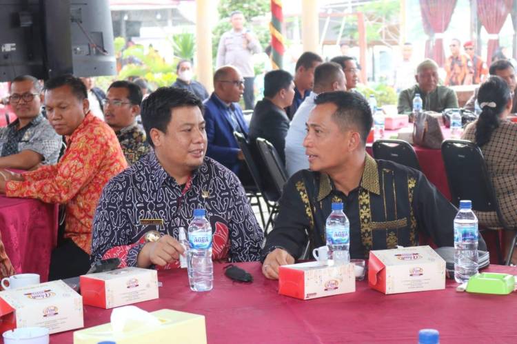 Temu Pisah Kapolres, Bupati Vandiko Ucapkan Terimakasih Kepada AKBP Josua