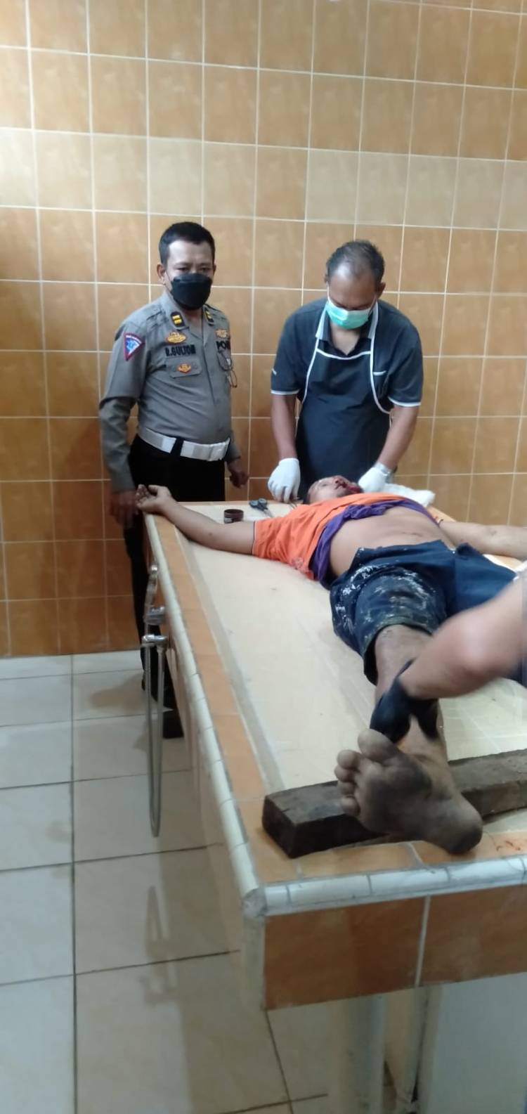 Pedagang Sate Tewas Korban Tabrak Lari Dekat RS Patar Asih Beringin