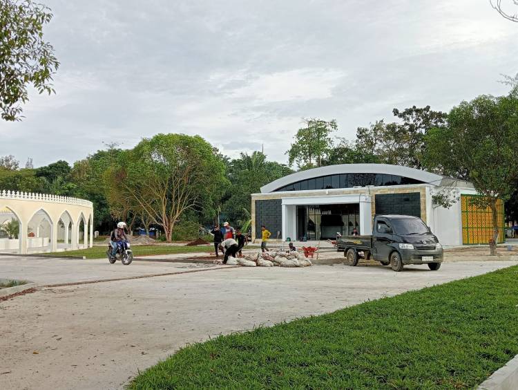 Proyek Belum Selesai Dikerjakan, Kabarnya Dinas Cikataru Deli Serdang Sudah Bayar Lunas.