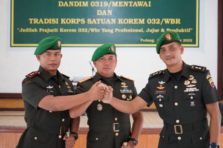 Letkol Inf Suirwan S.I.P Jabat Dandim 0319 Mentawai