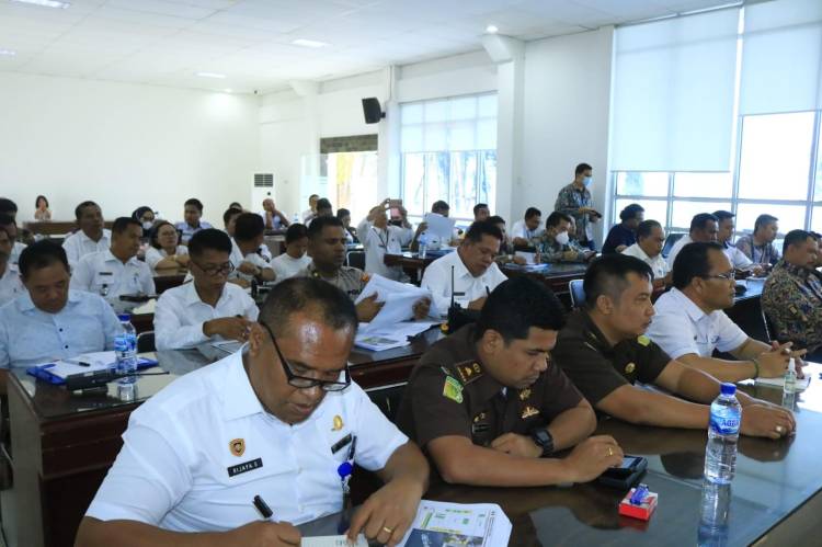 Bupati Samosir Buka Rakor Penyelesaian Isu Lahan Pengembangan DPSP Danau Toba Wilayah Samosir