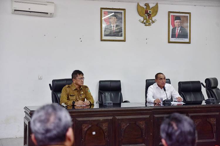 Gubernur Edy Rahmayadi Ingatkan Tetap Jaga Mutu Proyek