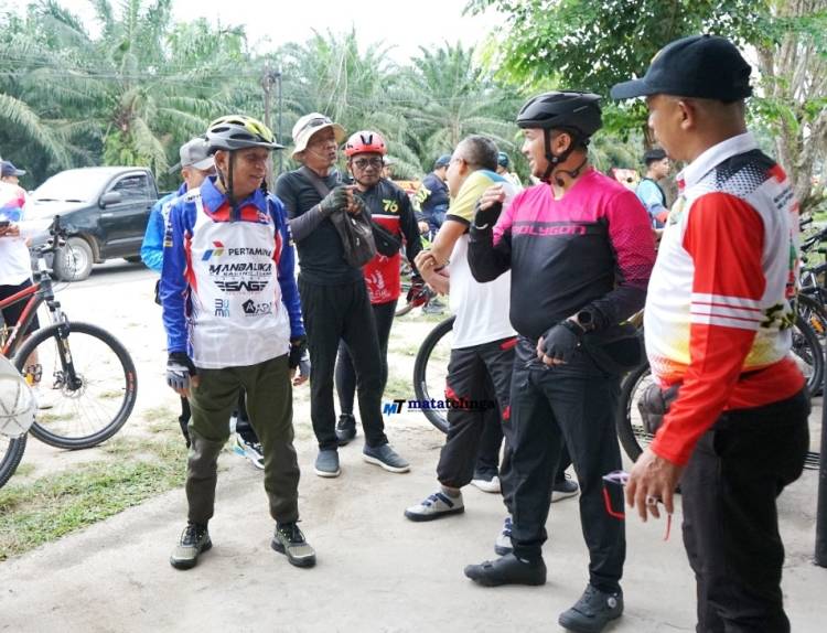 Bupati Bersama OPD Dan TP.PKK Asahan Ajak &ldquo;Gowes&rdquo; Bersama