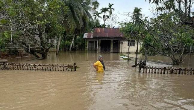 Lima  Kecamatan, 26 Desa Terendam Banjir, 3.543 jiwa dari 918 Mengungsi