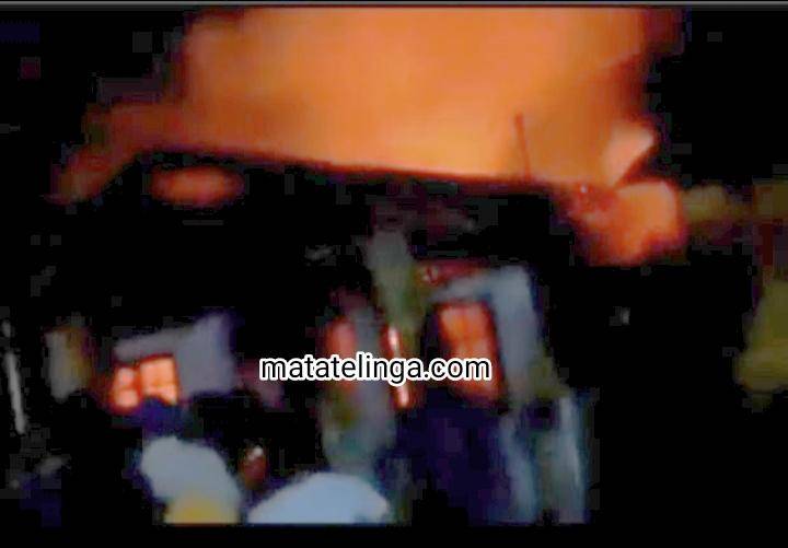 Rumah Semi Permanen Ludes Dilalap Sijago Merah