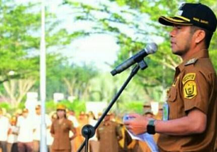 Apel Gabungan  Pemkab Labuhanbatu Utara, Wakil Bupati : ASN Diharapkan Menjadi Pelopor Kesejahteraan Masyarakat