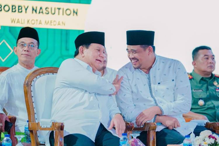 Di Zikir dan Doa Awal Tahun 2023, Bobby Nasution & Menhan Prabowo Ajak Semua Senantiasa Jaga Kerukunan