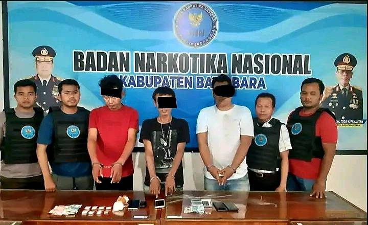 BNNK Batu Bara Ciduk 3 Bandar Shabu Dari Tempat Hiburan Malam