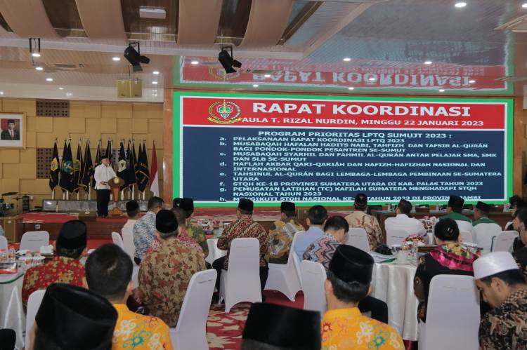LPTQ Kabupaten/Kota se-Sumut Diminta Dukung  Upaya Pemenuhan Guru Agama Islam di Sekolah