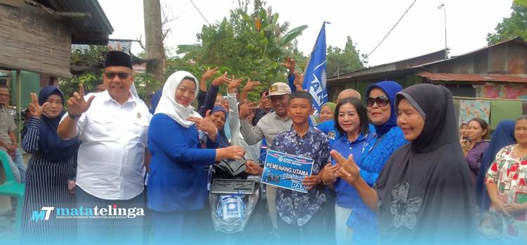 Pelajar SMK di Binjai Terima Hadiah Undian Grand Prize Dari PAN