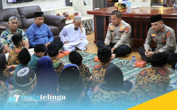 Awal Bertugas, Kapolres Binjai Lakukan Doa Bersama Untuk Kekondusifan Wilkumnya