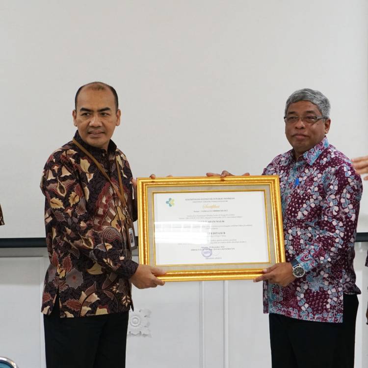 RSUP HAM Raih Akreditasi Institusi Penyelenggara Pelatihan Bidang Kesehatan