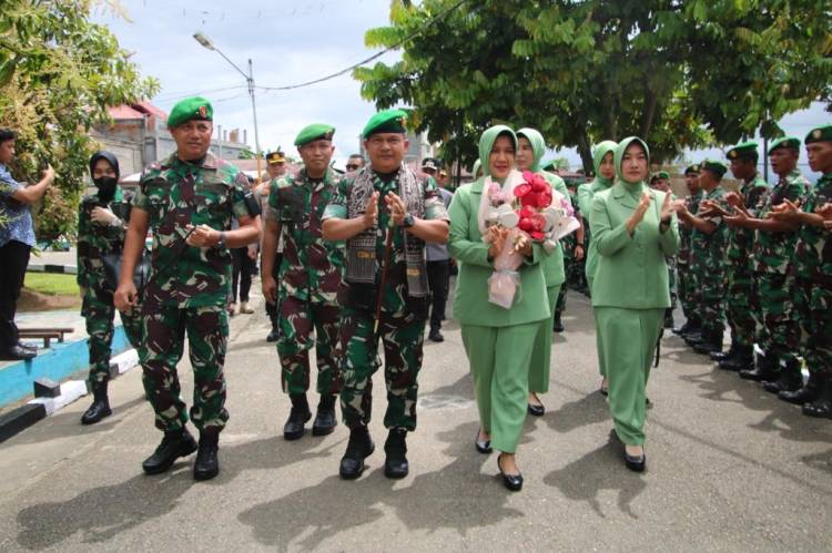 Pangdam I/BB Ungkapkan Rasa Bangganya kepada Prajurit dan PNS Kodim 0309/Solok
