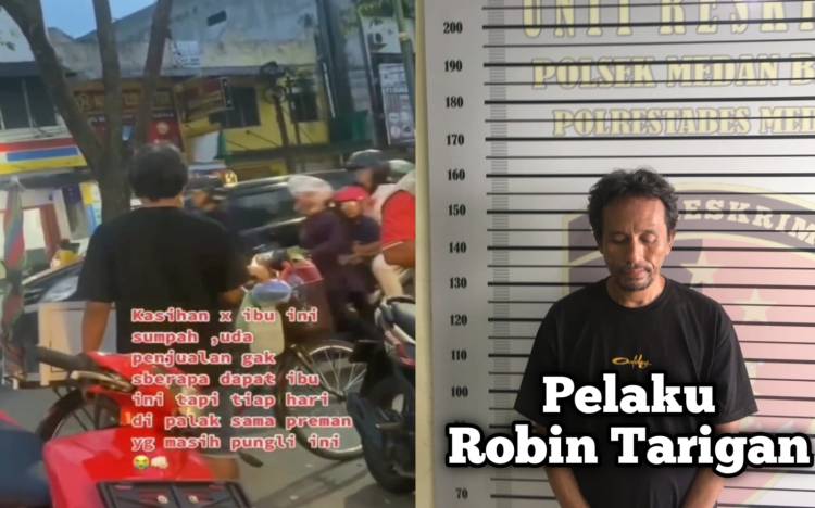 Respon Dumas, Reskrim Polsek Medan Baru Amankan Pelaku Kutipan Liar Terhadap Pedagang Mie Pecal