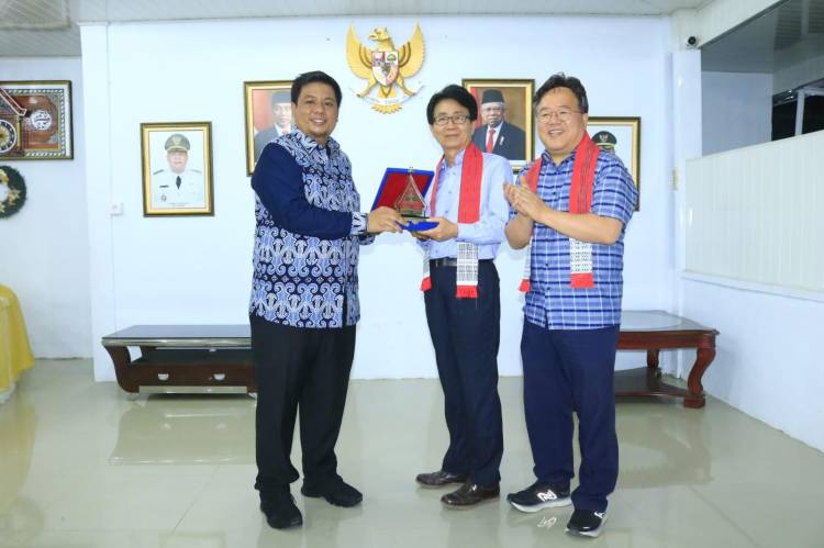 Korea-Indonesia Frienship Association Akan Bantu Pengembangan Agrowisata Kopi di Samosir