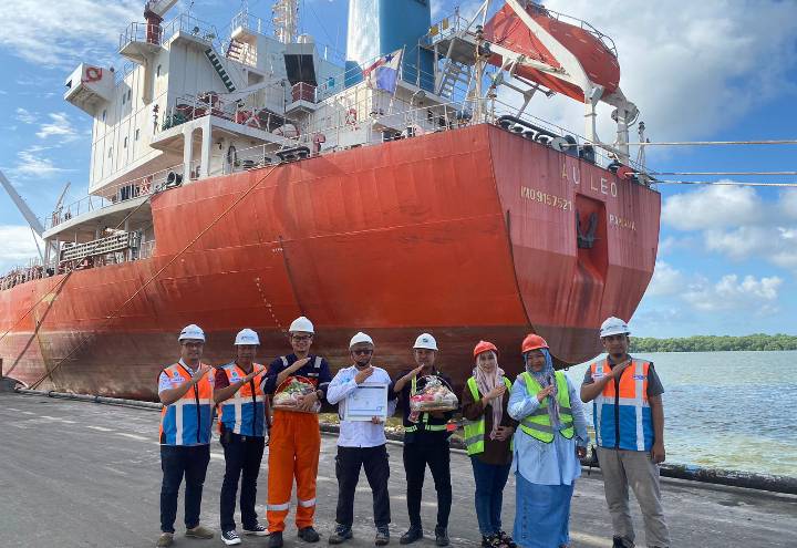 Berkolaborasi PT. Pelindo Group di Belawan Apresiasi Lasr Call Vassel  2023