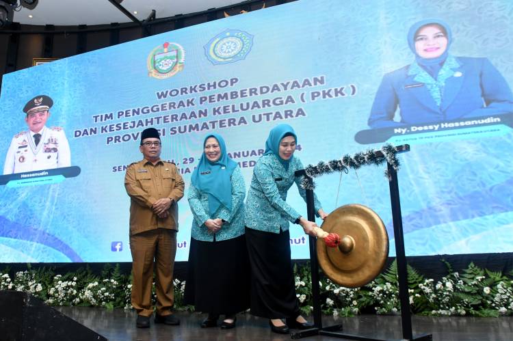 Pj Ketua PKK Sumut Sampaikan Tiga Poin Penting Menyusun Program Kerja Berkelanjutan