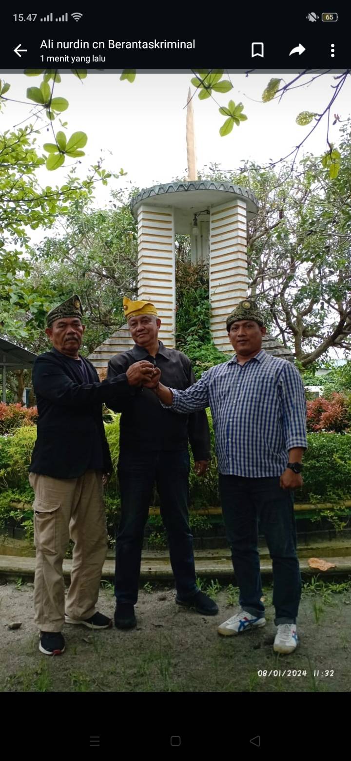 Kunjungan Tim Pengamanan Asset Kesultanan Deli ke Kediaman Ikatan Keluarga Anak Melayu dan Suku Serumpun di Deli Serdang