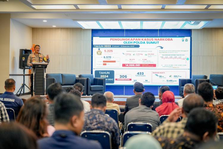 Keynote Speaker di Kampus FISIP USU, Kapolda Sumut Serukan Narkoba Musuh Bersama!