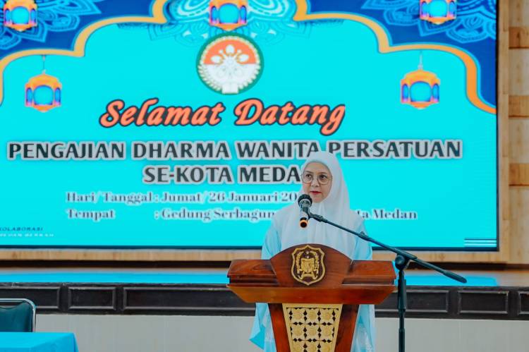 DWP Kota Medan Gelar Pengajian Rutin, Pererat Silaturahmi dan Kekeluargaan