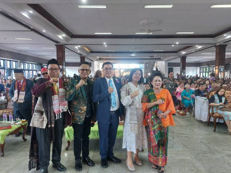 Patogasirabona Kota Medan Doakan Dr Badikenita Sitepu Kembali Jadi DPD RI
