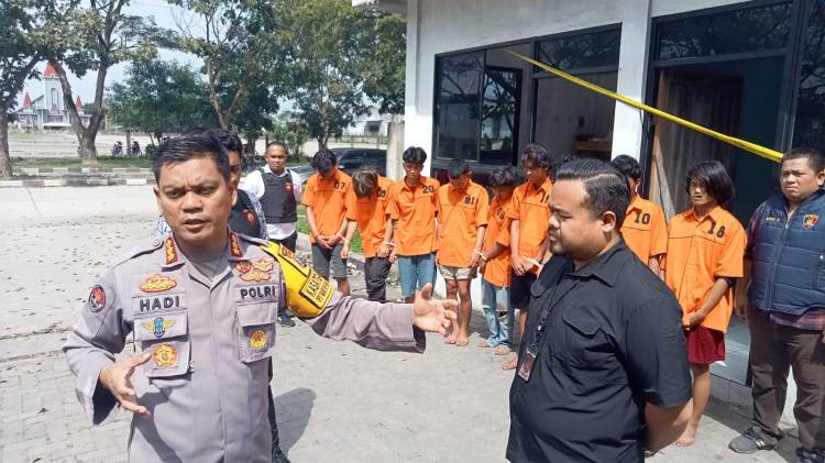 Polisi Gerebek Markas Begal di KIM 3