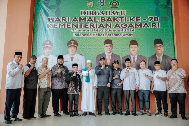 Pimpin Upacara HAB ke-78, Bobby Nasution: Jangan Mau Dipecah Belah, Jaga Terus Kerukunan!