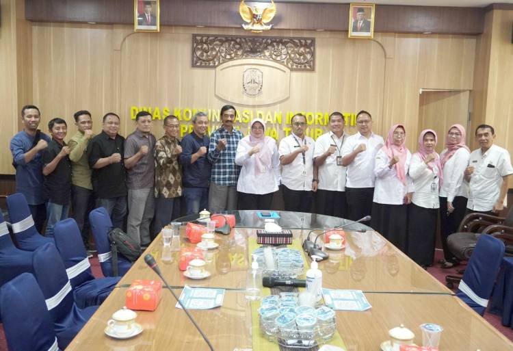 Kominfo Jatim Apresiasai JMSI Jatim Bikin Program Penguatan Media