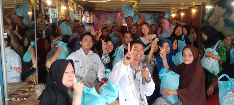 Relawan Penerus Negeri, Salurkan Sembako Dan Bantuan Modal UKM Ke Warga Lormes Perdagangan