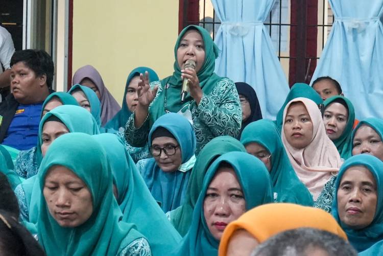 Supervisi ke Kelurahan Padang Bulan Selayang II, Kahiyang Ayu Ingin Tahun Ini Medan Juara I Lomba PAAR Tingkat Sumut