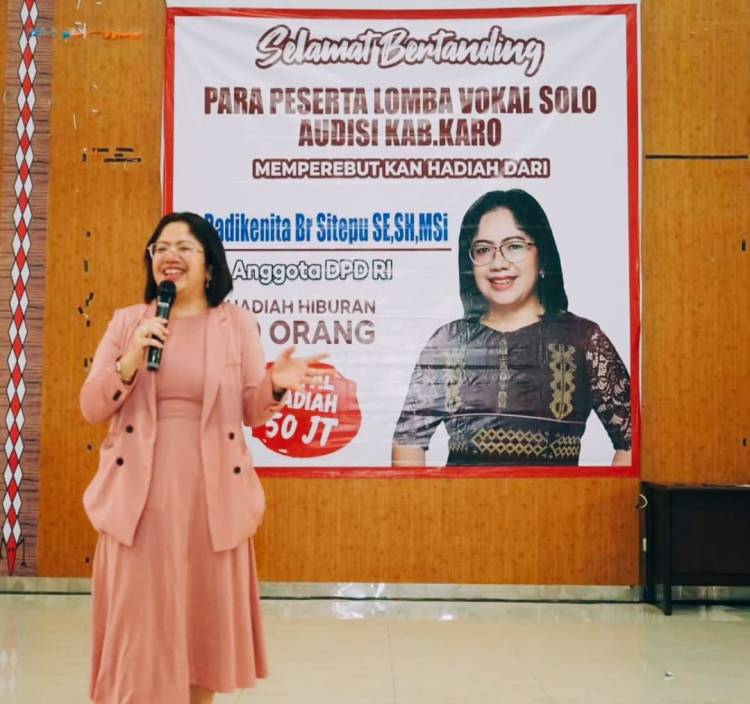 Calon DPD RI Dapil Sumut 2024, Berikut Profil Badikenita Sitepu