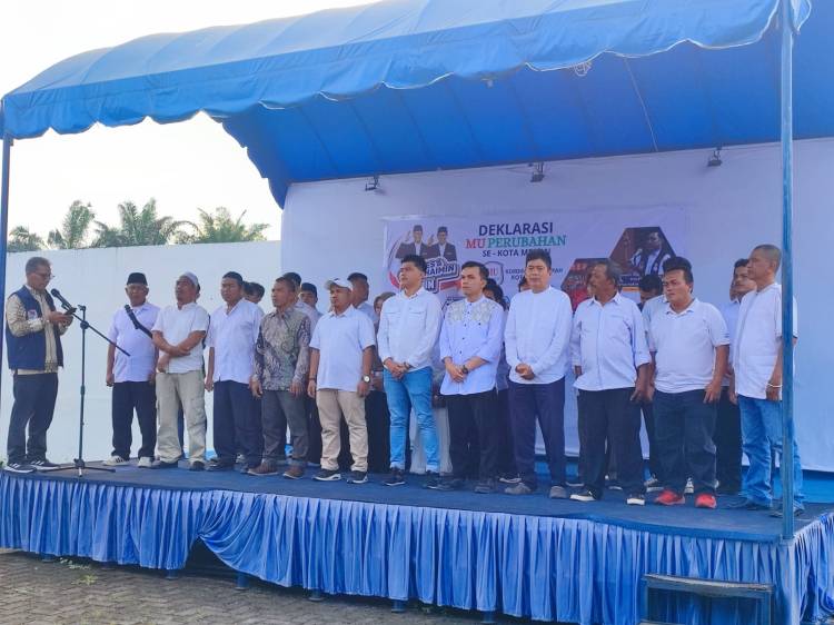 Co-Capt Timnas AMIN Beni Pramula Hadiri Deklarasi Indonesia Bersaksi di Kota Medan