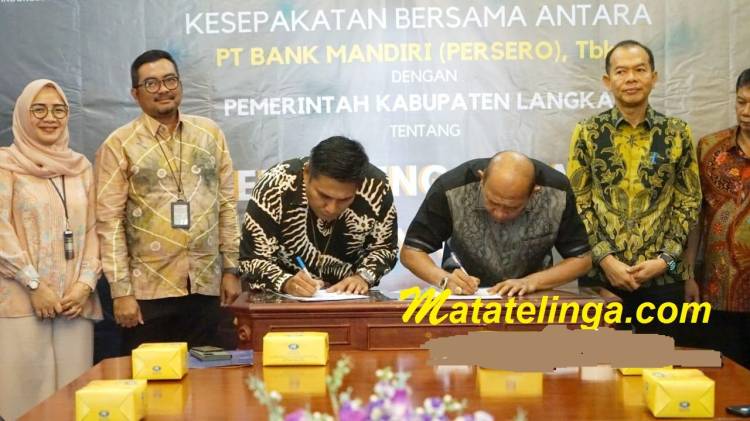Pemkab Langkat & Bank Mandiri Teken MoU, Syah Afandin: Semoga Meningkatkan UMKM