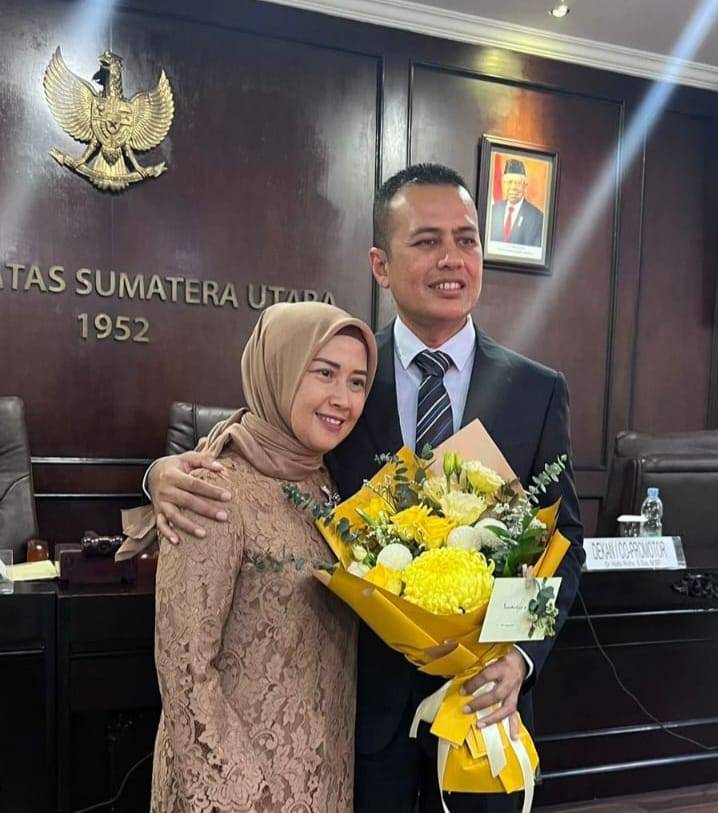 Musa Rajekshah  Meraih Gelar Doktor dari USU