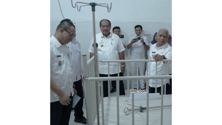 UPTD Puskesmas Aek Songsongan Mendapat Bantuan Alat Kesehatan Dari Bupati Asahan