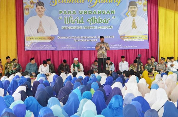Wali Kota Medan Berjanji Akan Tuntaskan Seluruh Pembangunan di Medan Labuhan