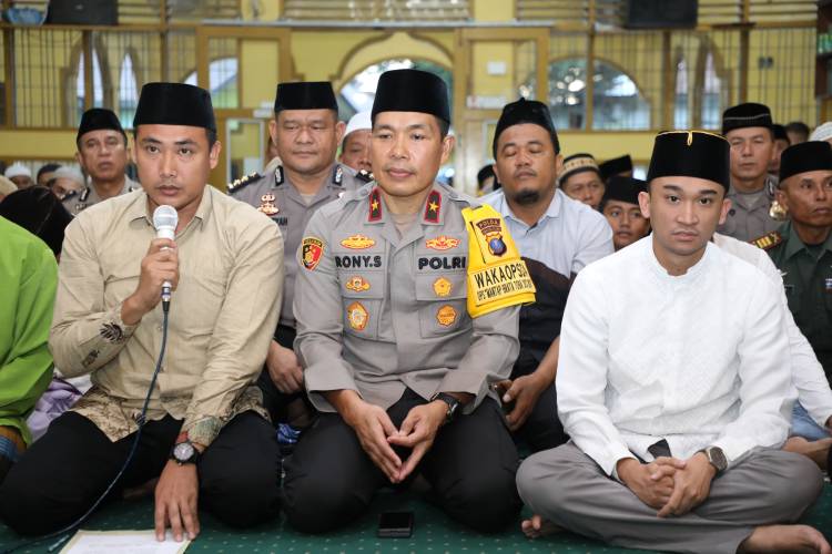 Subuh Keliling ke Medan Labuhan, Waka Polda Sumut Ajak Masyarakat Ikut Berantas Narkoba