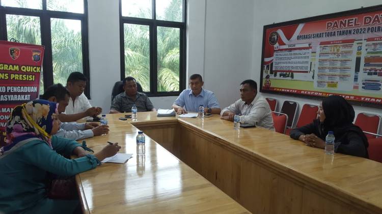 Satreskrim Polres Sergai Memediasi Kasus Penganiayaan Dengan Restorative Justice