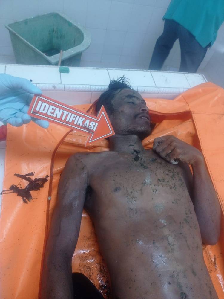 Satu Malam Tak Pulang,  Kinoy Tewas Di Kolam Tambak Udang Pantai Cermin