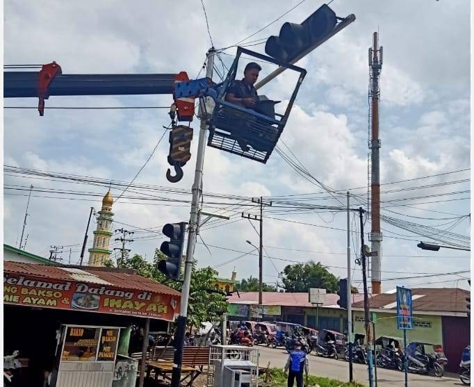 Proyek di Dishub Binjai Jadi Sorotan