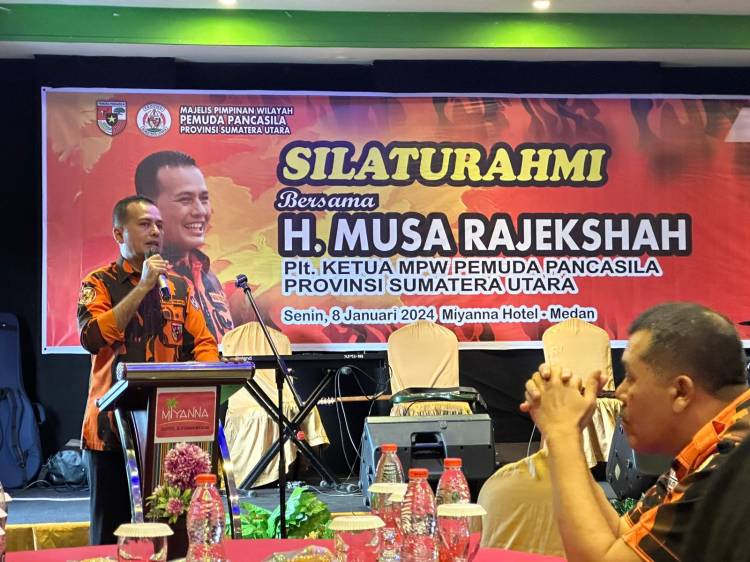 Silahturahmi Bersama Plt Ketua MPW Pemuda Pancasila Sumatera Utara  H.Musa Rajekshah, Ini Kata Bang Ijeck
