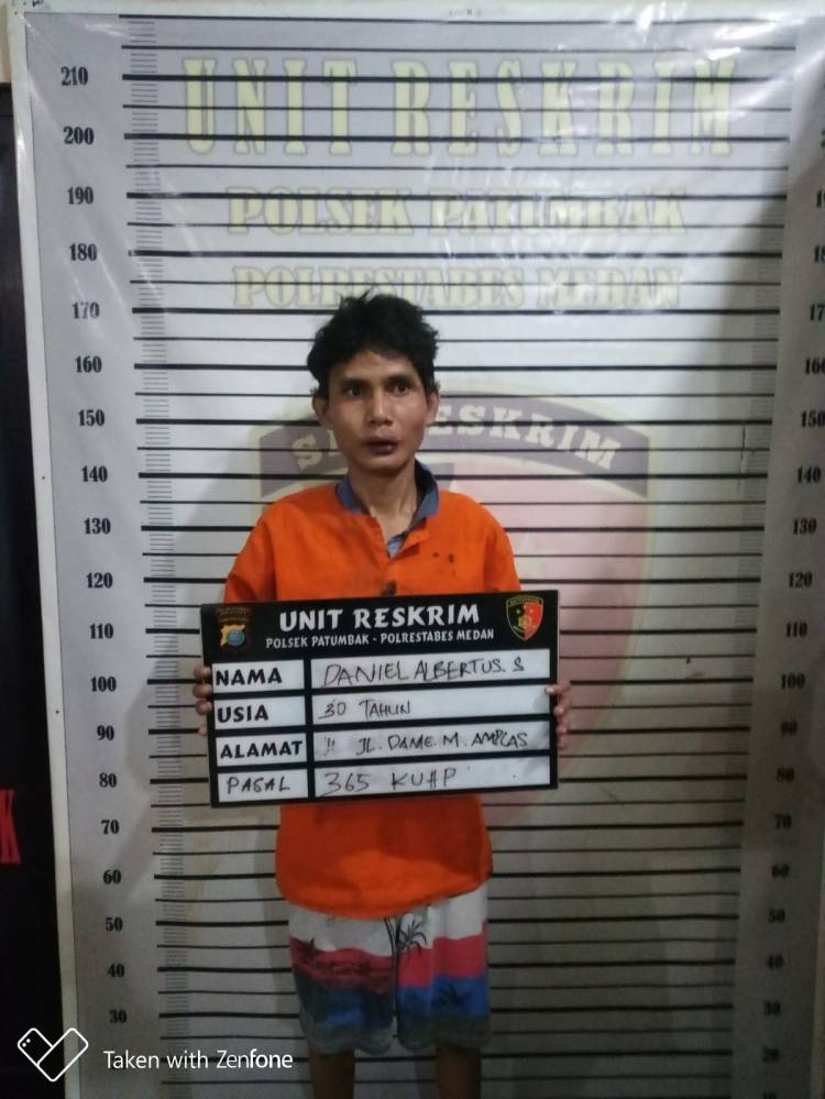 Polsek Patumbak  Ciduk Bandit Curas, Korban:Apresiasi Polisi