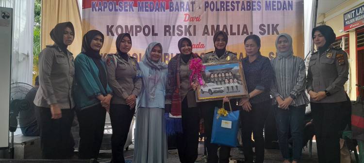Pisah Sambut Kapolsek Medan Barat Berlangsung Meriah dan Penuh Gembira