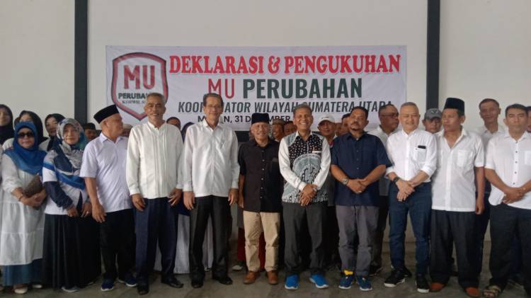 Pengukuhan Puluhan kordinator MU Korwil Sumatera Utara